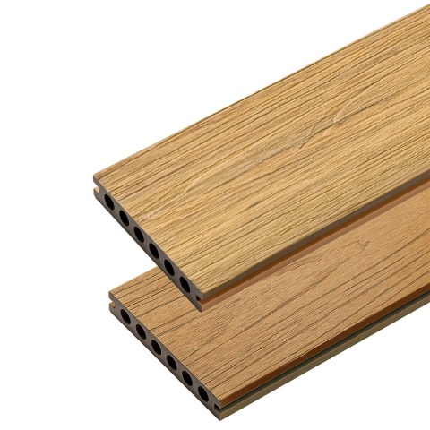 Composite Decking Board Premium II Generation Natural Oak / Winchester Oak – 3,5m (0,507 m2)