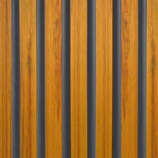 Composite Slatted Cladding Board Trapezoid Amber / Gray – 2.9m (0,551 m2)