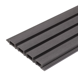 Composite Slatted Cladding Board Premium Graphite – 2.9m (0,580 m2)