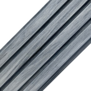 Composite Slatted Cladding Board Premium Silver Gray – 2.9m (0,580 m2)