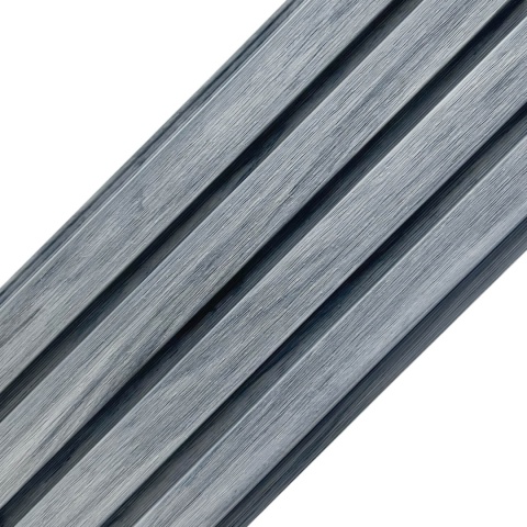 Composite Slatted Cladding Board Premium Silver Gray – 2.9m (0,580 m2)