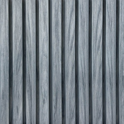 Composite Slatted Cladding Board Premium Silver Gray – 2.9m (0,580 m2)