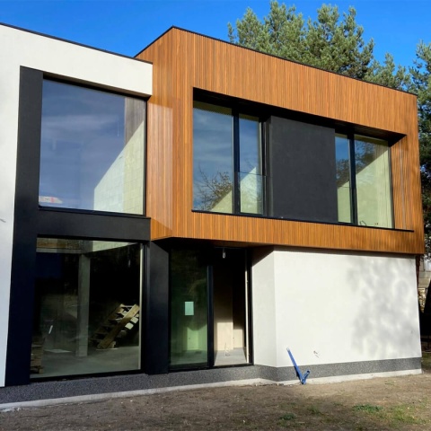 Composite Slatted Cladding Board Premium 3D Amber – 2.9m (0,580 m2)