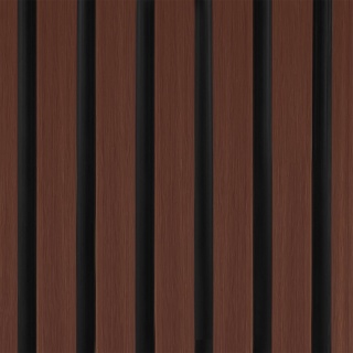 Composite Slatted Cladding Board Premium Duo Redwood / Black – 2.9m (0,483 m2)