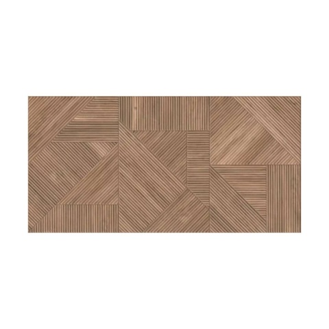 Wall Tile MERA Wood-Look Matte Brown – 60 × 120 cm (1.44m2 box)