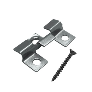Mounting clip for Slatted Cladding Boards DUO + screw – 50 pcs