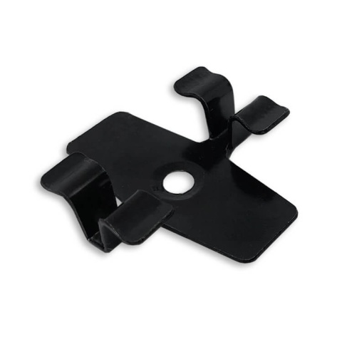 Stainless Steel Clip L-7 with Screw – Black – 50 pcs
