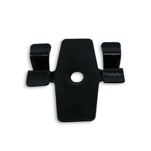 Stainless Steel Clip L-7 with Screw – Black – 50 pcs