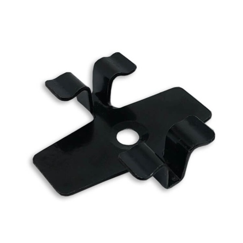 Stainless Steel Clip L-7 with Screw – Black – 50 pcs