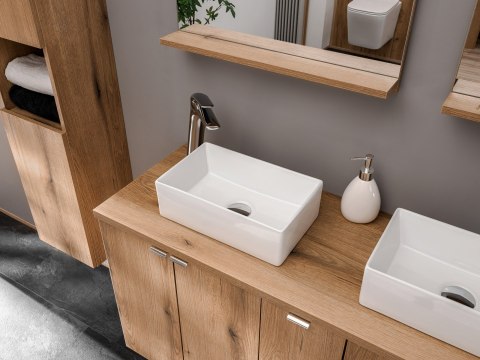 Zestaw meblowy 60cm z blatem i umywalką nablatową Gaja