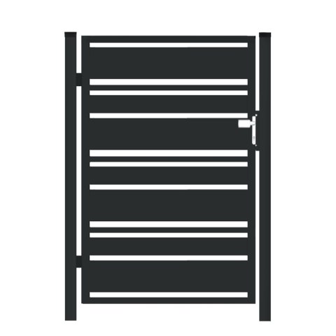 Furtka typ PALISADA MIX 140/60/20 - 1,00 x 1,75 m