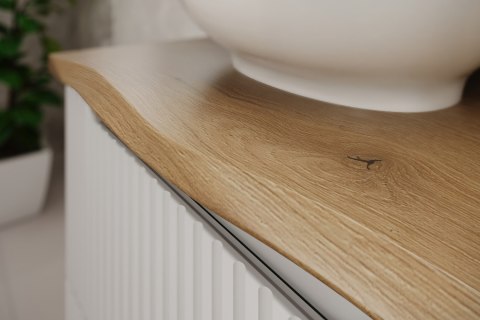 Zestaw meblowy 100cm z blatem i 2 umywalkami nablatowymi Lola