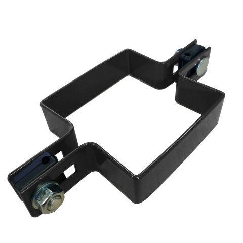 Obejmy do paneli 60x60 mm przelotowe - antracyt, brązowe, czarne, zielone