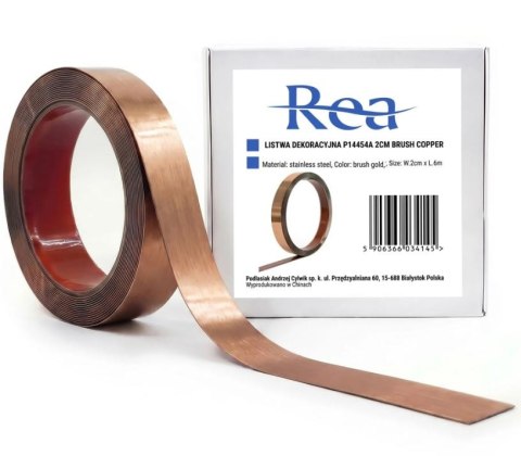 P14454A LISTWA DEKORACYJNA 2cmx6m BRUSH COPPER