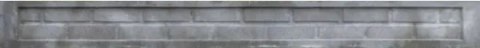 Podmurówka betonowa - 250 cm / 25 cm