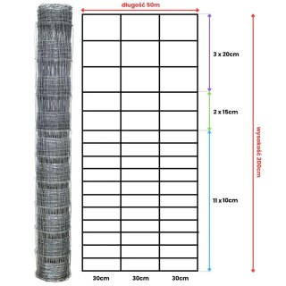 Forest Mesh - 200/17/30 L - 50 m