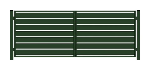 Brama PRO typ WALL 200 - malowana proszkowo - 3,00 m