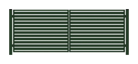Brama PRO typ WALL 80 - malowana proszkowo - 3,00 m