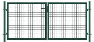 Brama ogrodowa SX 3,00 x 1,20 m - antracyt , zielona