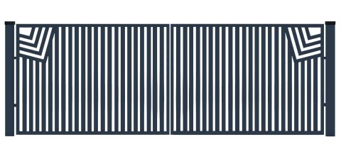 Brama typ CLASSIC - 4,00 x 1,75 m