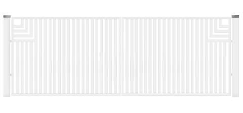 Brama typ CLASSIC A - 4,00 x 1,25 m