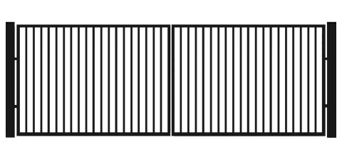 Brama typ P-20 - 4,00 x 1,50 m