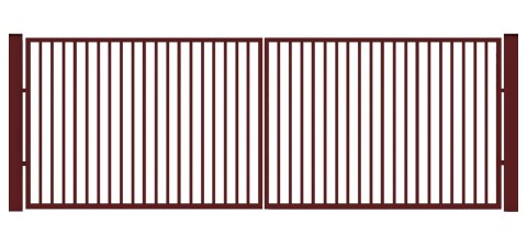 Brama typ P-20 - 4,00 x 1,50 m