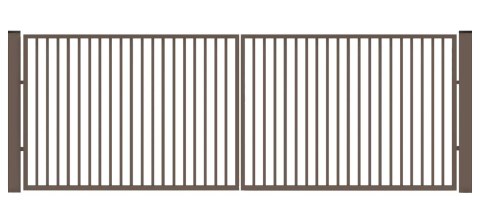 Brama typ P-20 - 4,00 x 1,75 m