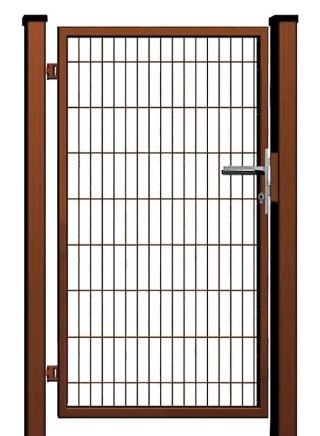 Furtka SX 656 - 1,00 x 1,70 m - antracyt , zielona