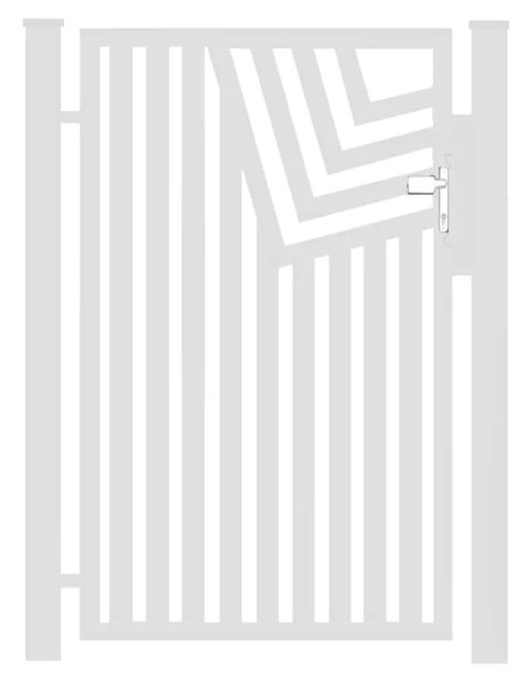 Pedestrian Gate - CLASSIC Type - 1.00 x 1.25 m