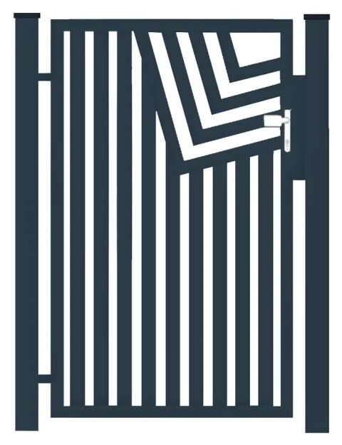 Pedestrian Gate - CLASSIC Type - 1.00 x 1.25 m