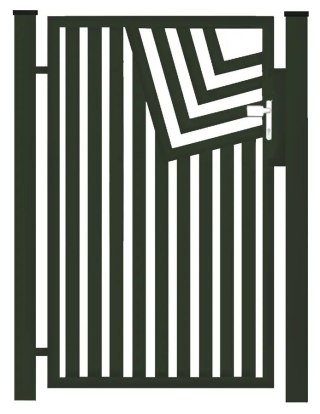 Furtka typ CLASSIC - 1,00 x 1,75 m