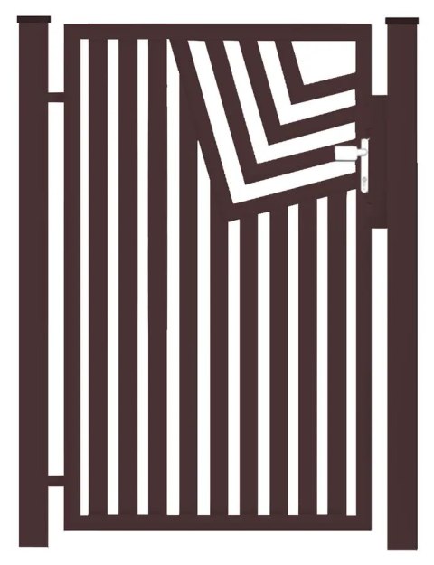 Pedestrian Gate - CLASSIC Type - 1.00 x 1.75 m