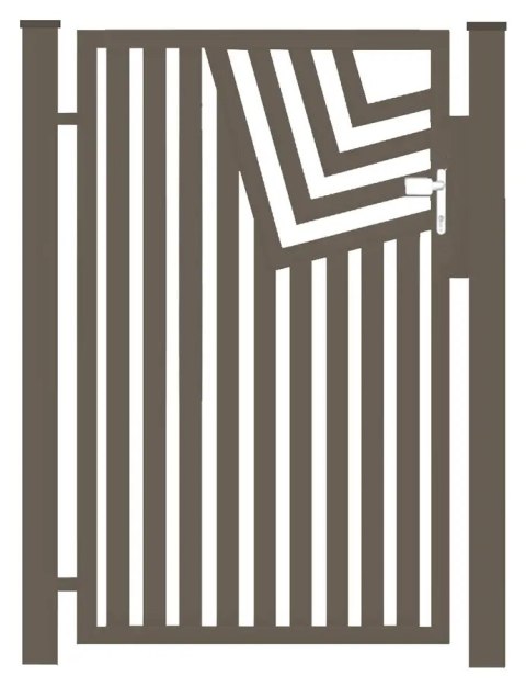 Pedestrian Gate - CLASSIC A Type - 1.00 x 1.50 m