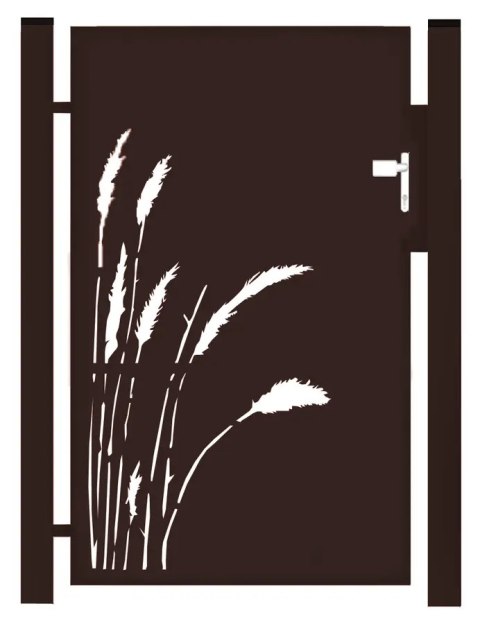 Furtka typ FLORAL - 1,00 x 1,75 m