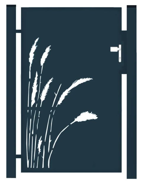 Furtka typ FLORAL - 1,00 x 1,75 m