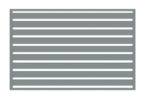 Przęsło WALL 100 - 2,00 m x 1,25 m antracyt , brązowe , czarne , szare , zielone