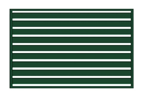 Przęsło WALL 100 - 2,00 m x 1,25 m antracyt , brązowe , czarne , szare , zielone