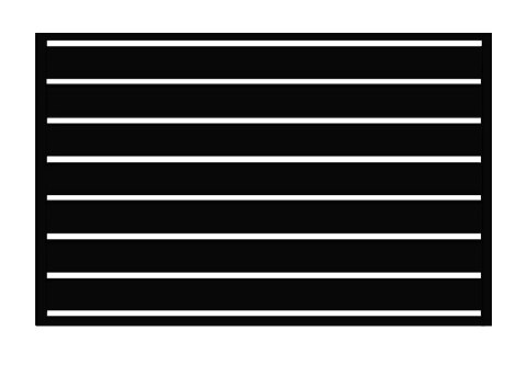 Przęsło WALL 200 - 2,50 m x 1,75 m antracyt , brązowe , czarne , szare , zielone