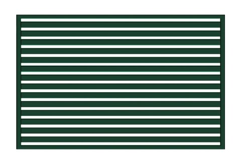 Przęsło WALL 60 - 2,00 m x 1,25 m - antracyt , brązowe , czarne , szare , zielone