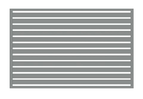 Przęsło WALL 80 - 2,50 m x 1,75 m - antracyt , brązowe , czarne , szare , zielone