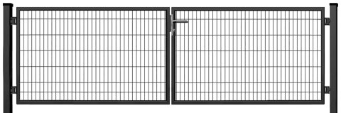 Brama SX 656 PRO - 3,00 x 1,20 m - antracyt , brązowa , czarna , szara , zielona