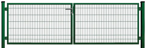 Brama SX 656 PRO - 3,00 x 1,20 m - antracyt , brązowa , czarna , szara , zielona