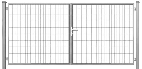 Brama SX 656 PRO - 4,00 x 2,0 m - antracyt , brązowa , czarna , szara , zielona