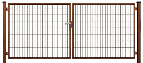 Brama SX 656 PRO - 5,00 x 1,70 m - antracyt , brązowa , czarna , szara , zielona