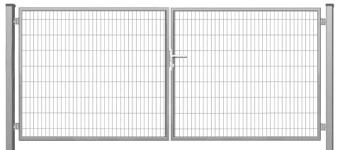 Brama SX 656 PRO - 5,00 x 1,70 m - antracyt , brązowa , czarna , szara , zielona