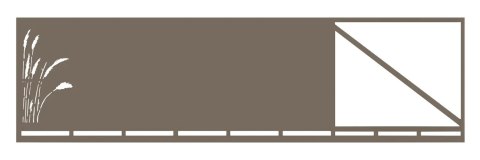 Brama przesuwna typ FLORAL - 4,00 x 1,70 m