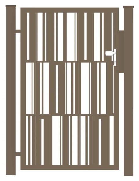 Pedestrian Gate - MODERN Type - 1.00 x 1.50 m