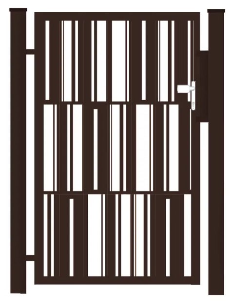 Pedestrian Gate - MODERN Type - 1.00 x 1.75 m