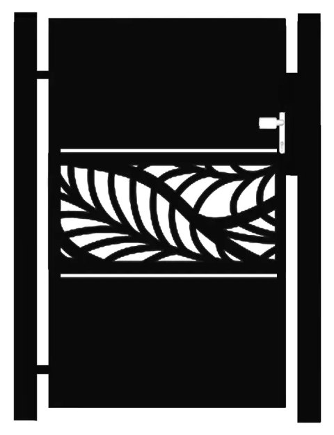 Furtka typ WALL - 1,00 x 1,50 m